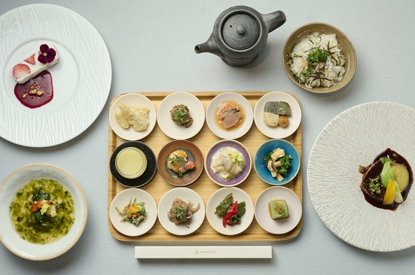 【楽天月末セール】「お箸で旅する京都」がテーマのディナーがついた贅沢な滞在 〜夕・朝食付〜